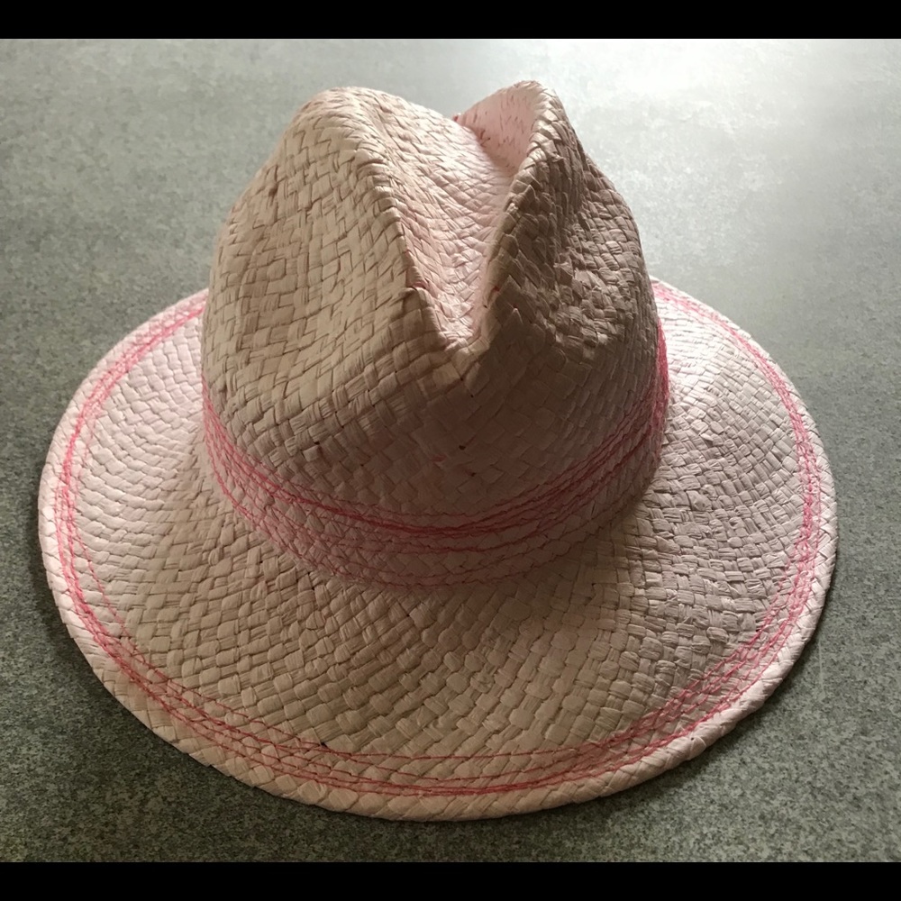 AQUA Pink Paper Women’s Fedora